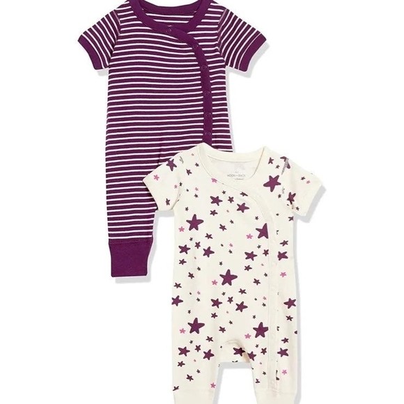 Hanna Andersson Other - 3-6m Moon and Back by Hanna Andersson Unisex Baby Romper Pants, Pack of 2